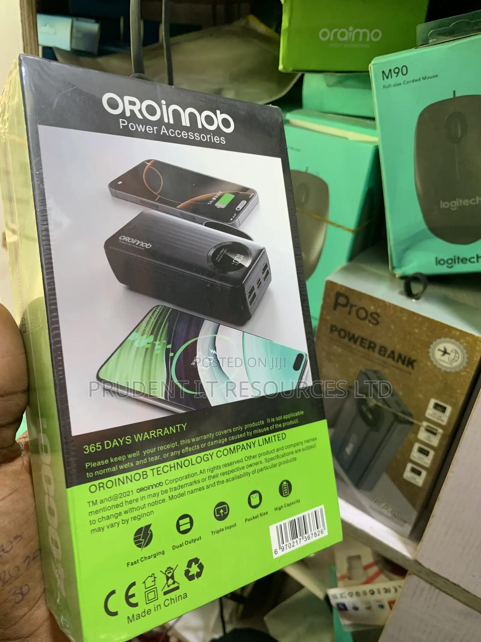 Oroinnob 40,000mah Fast Charging Power Bank (Model Ck-103)