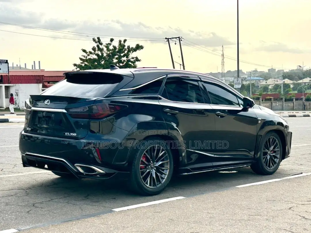 Lexus RX 350 F Sport AWD 2016 Black