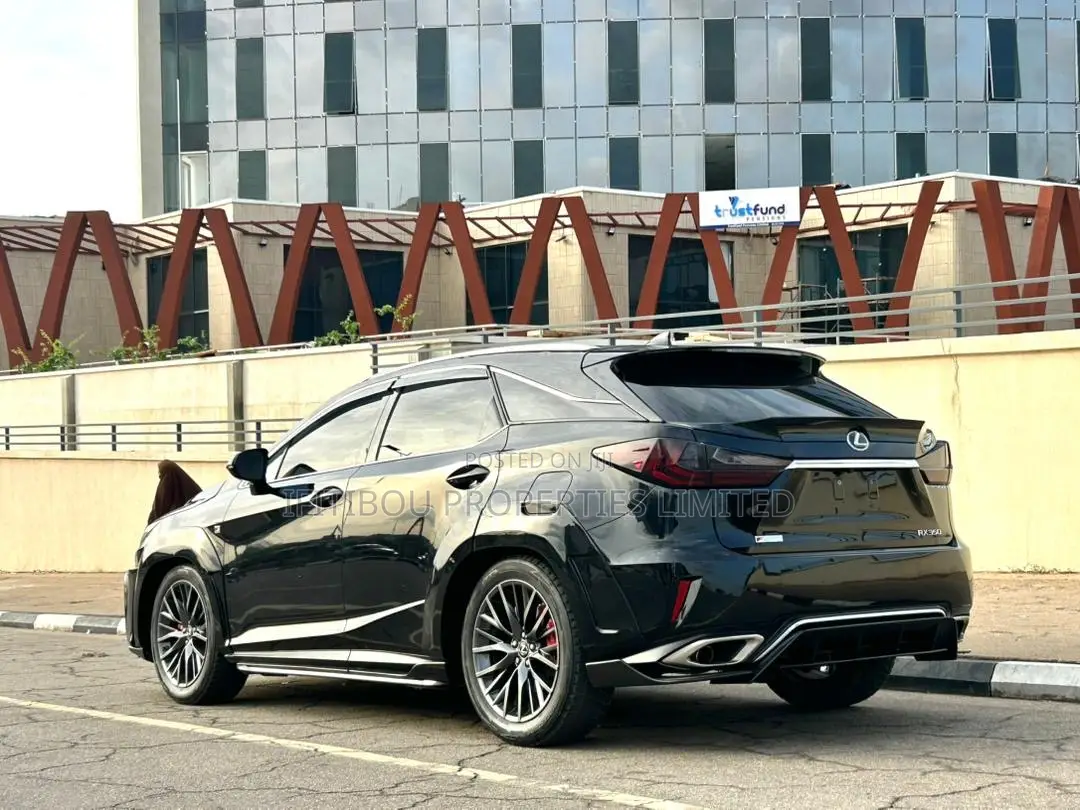 Lexus RX 350 F Sport AWD 2016 Black