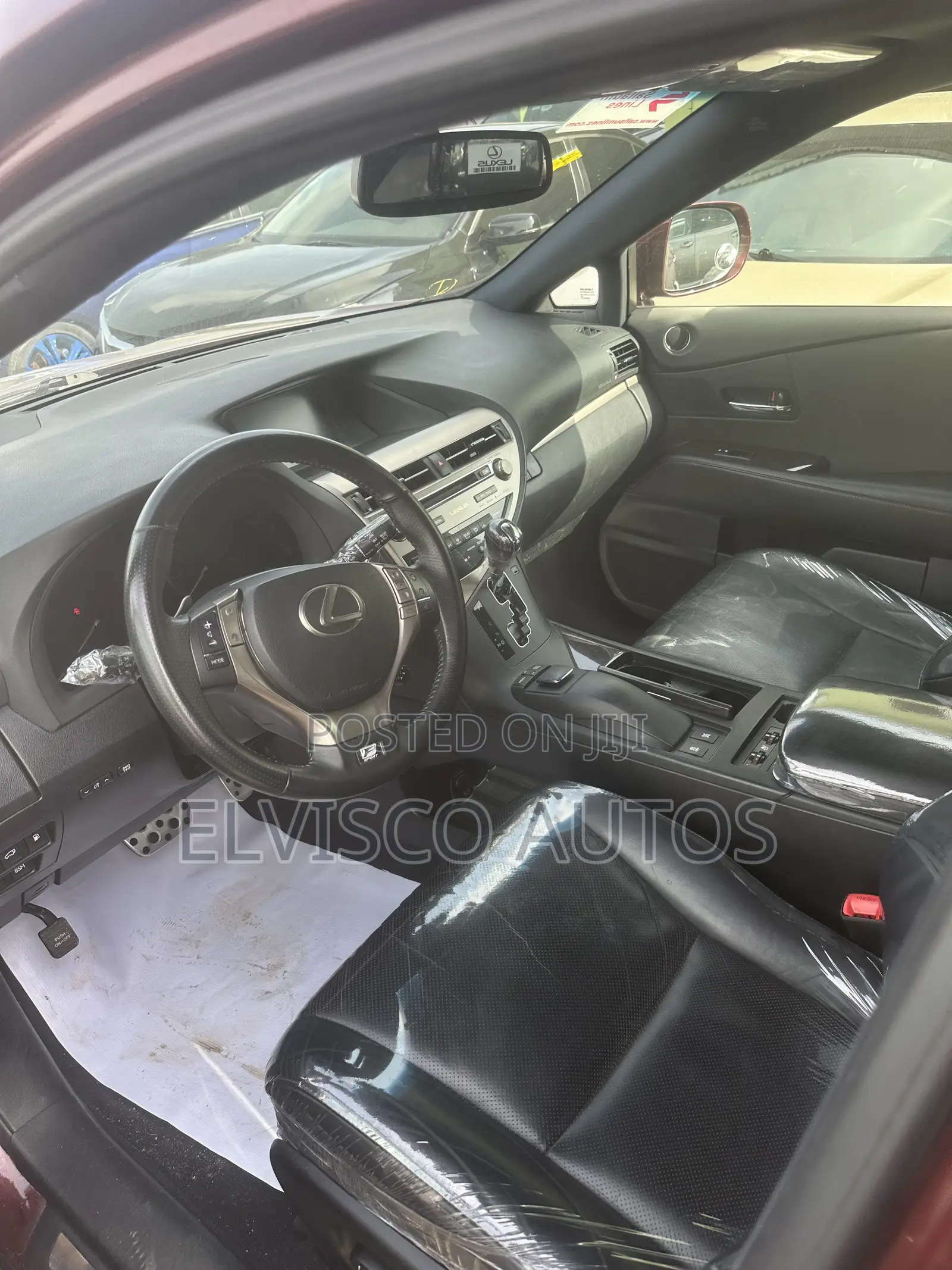 Lexus RX 350 F Sport AWD 2014 Burgundy