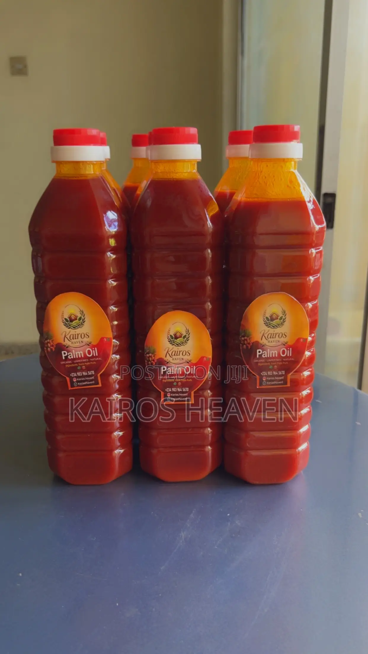 Natural Palm Oil 1 Liter X 12 Pieces