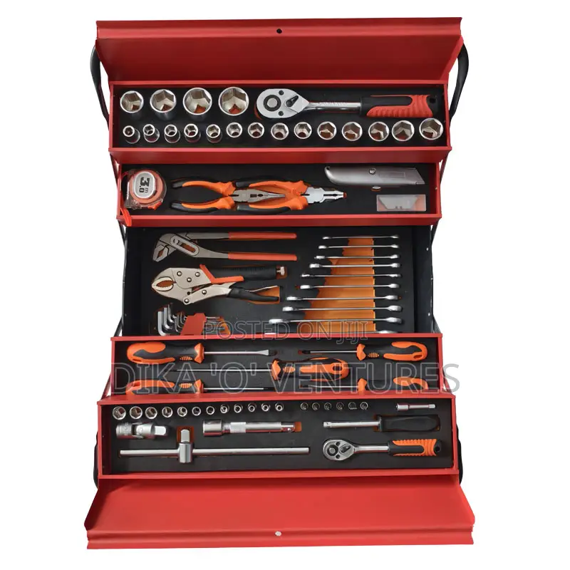 85-Piece High Quality Tool Set Home Application Including Sockets