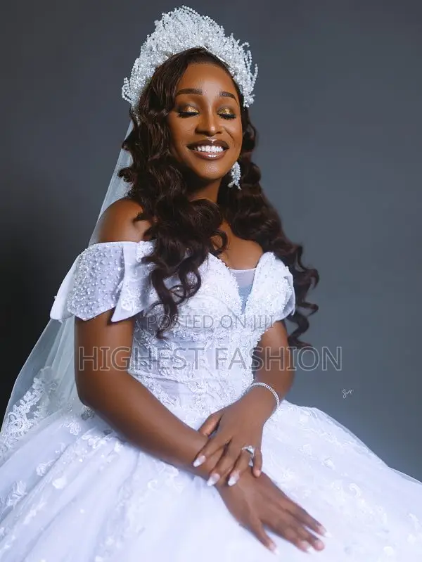 Elegant Off-shoulder Ball Gown