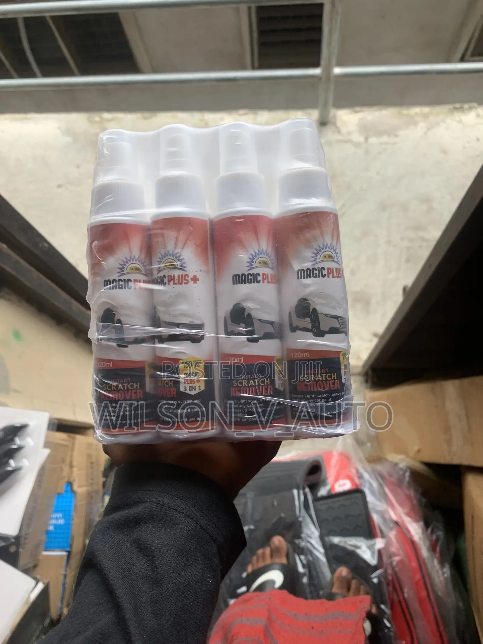 Magic Plus+ Instant Car Scratch Remover Spray 120ml