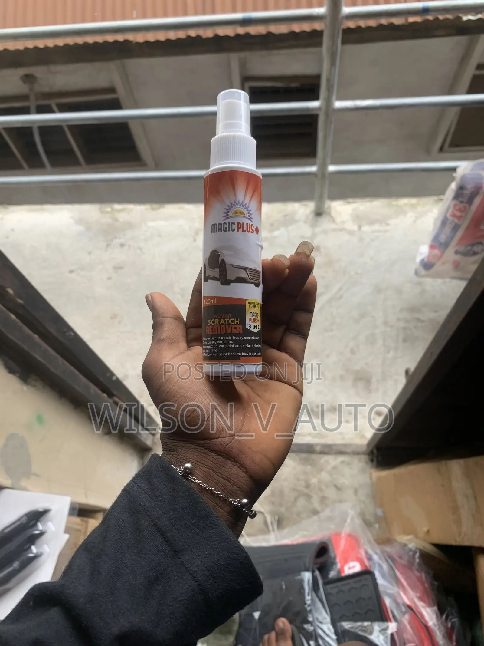 Magic Plus+ Instant Car Scratch Remover Spray 120ml