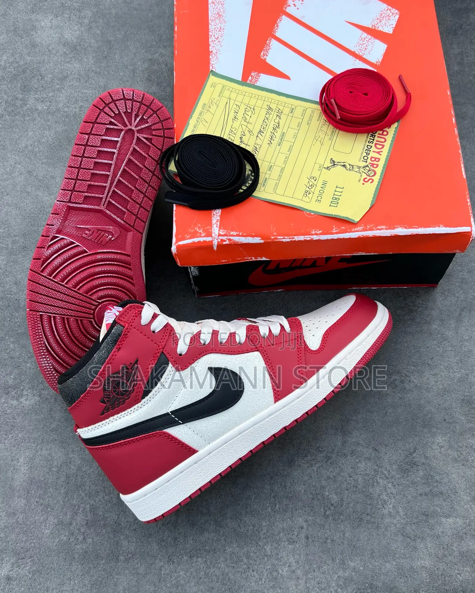 Original Air Jordan 1 High Chicago Lost and Found