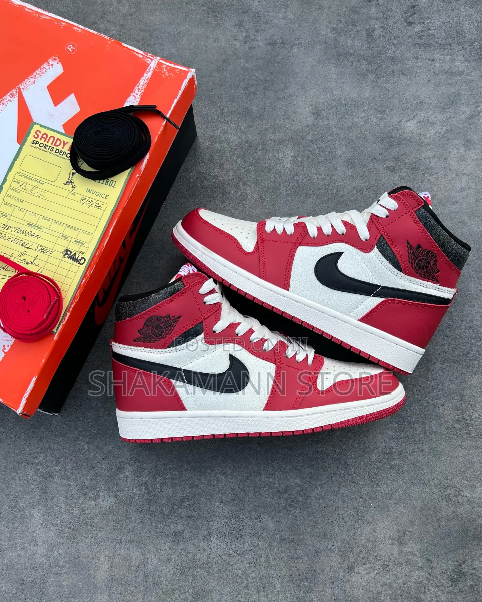 Original Air Jordan 1 High Chicago Lost and Found