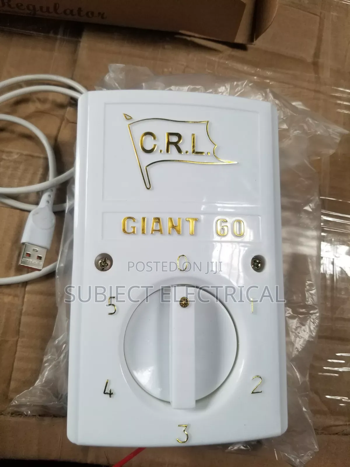 Fan Reregulator Switch