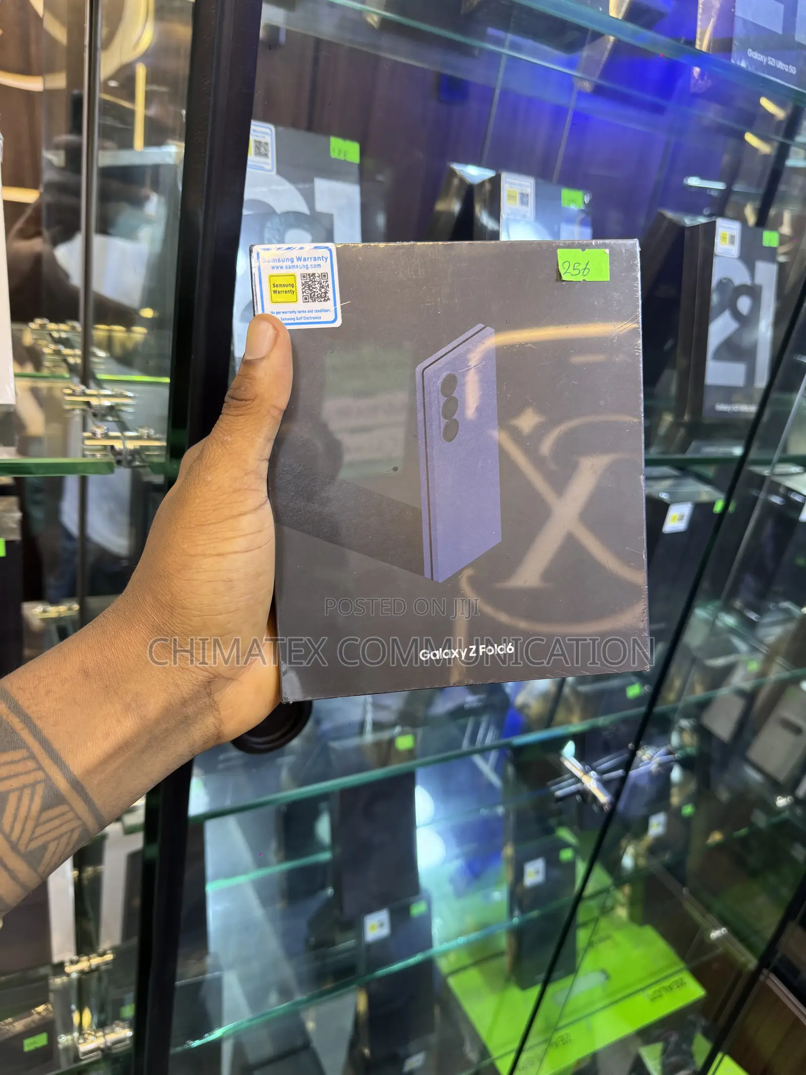 New Samsung Galaxy Z Fold6 256 GB Blue