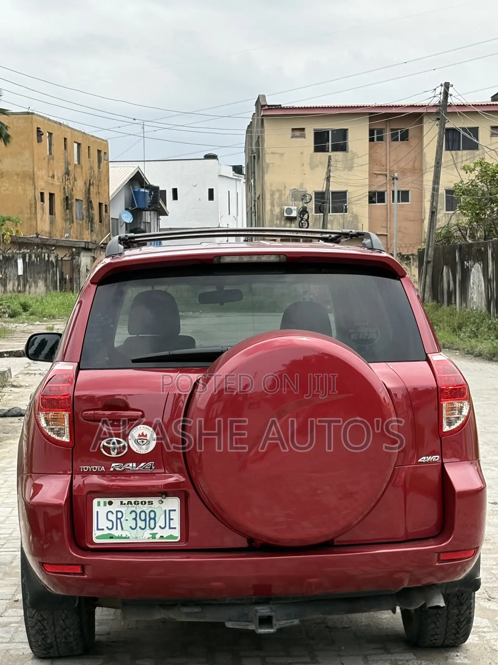 Toyota RAV4 Limited 2007 Red
