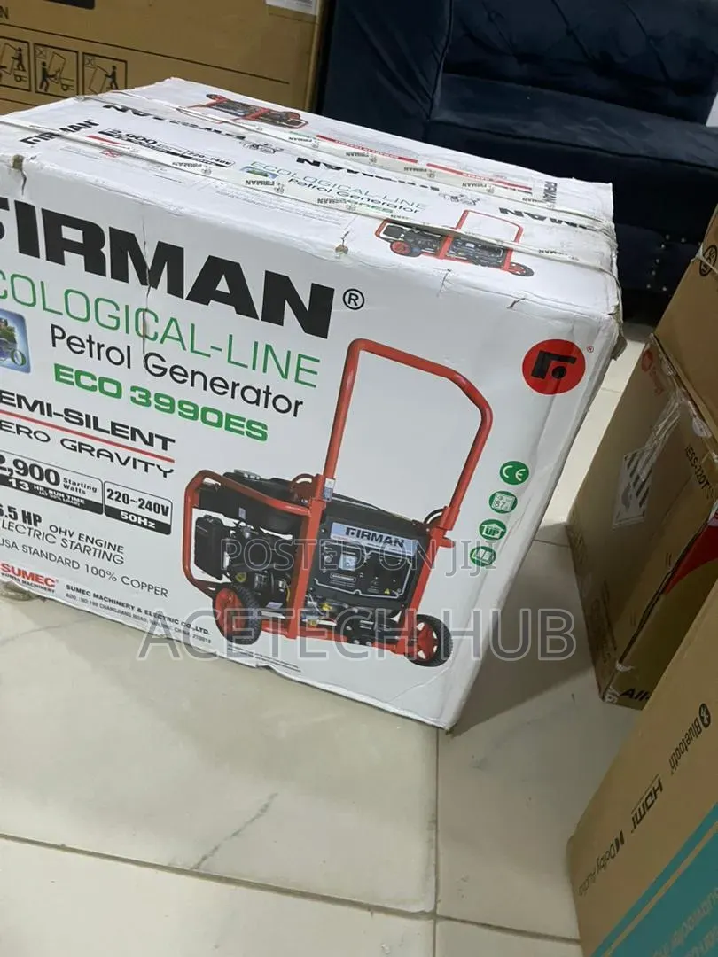 Brand New Sumec Firman Eco3990es Automatic Generator