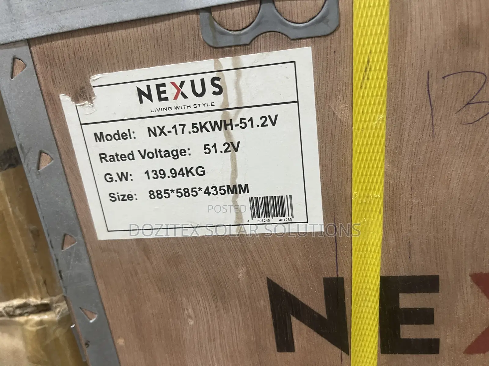 17.5kw/48v Nexus Lithium Battery