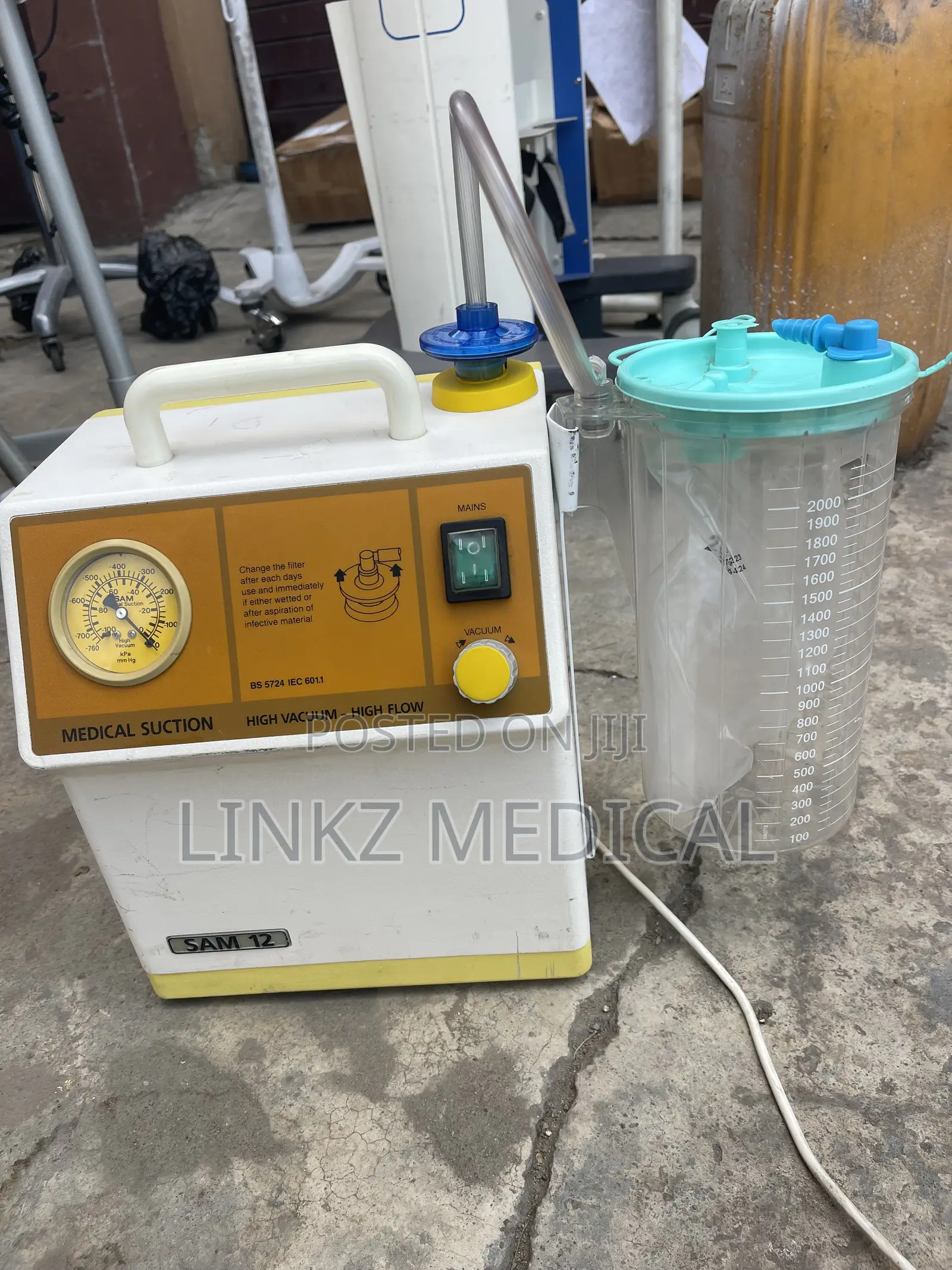 Original Sam12 Suction Machine