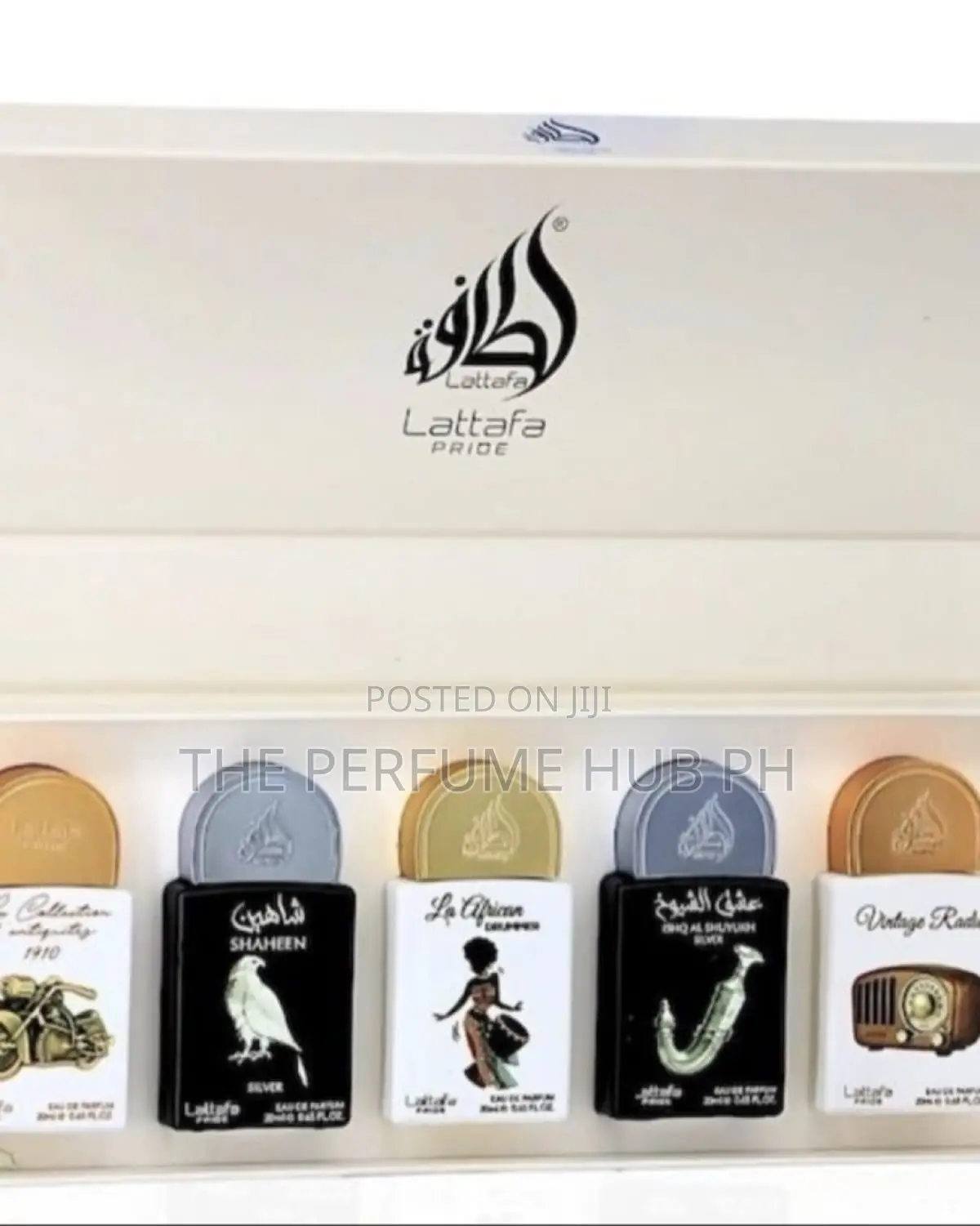 Lattafa Pride Collections No 5 Edp 5 Piece Gift Set 5 X 20ml Boxed