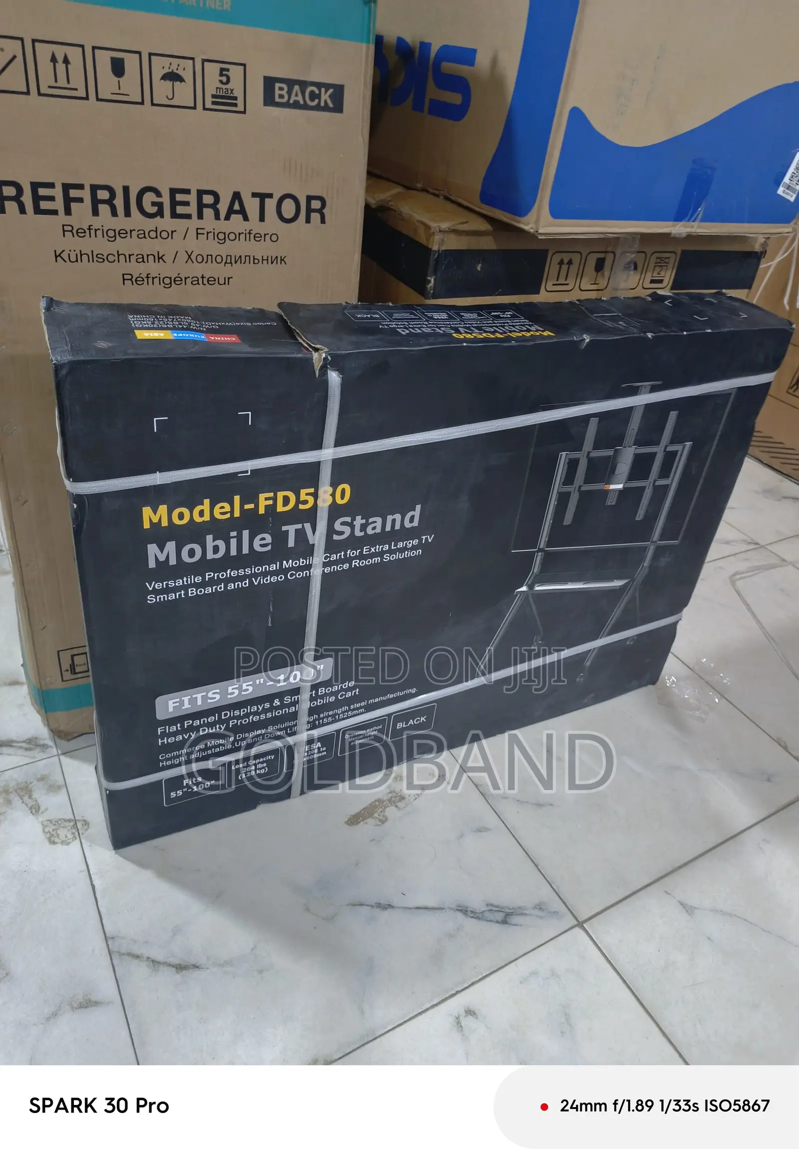 Mobile Tv Stand Model Fd580 for Flat Screens