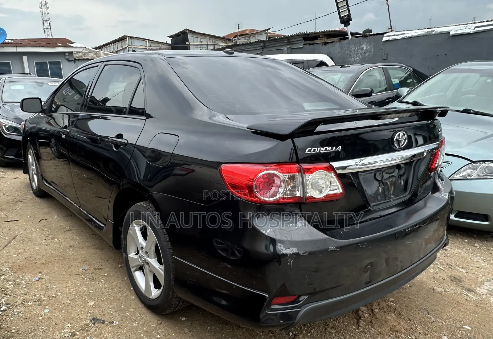 Toyota Corolla S 4dr Sedan (1.8L 4cyl 4A) 2011 Black