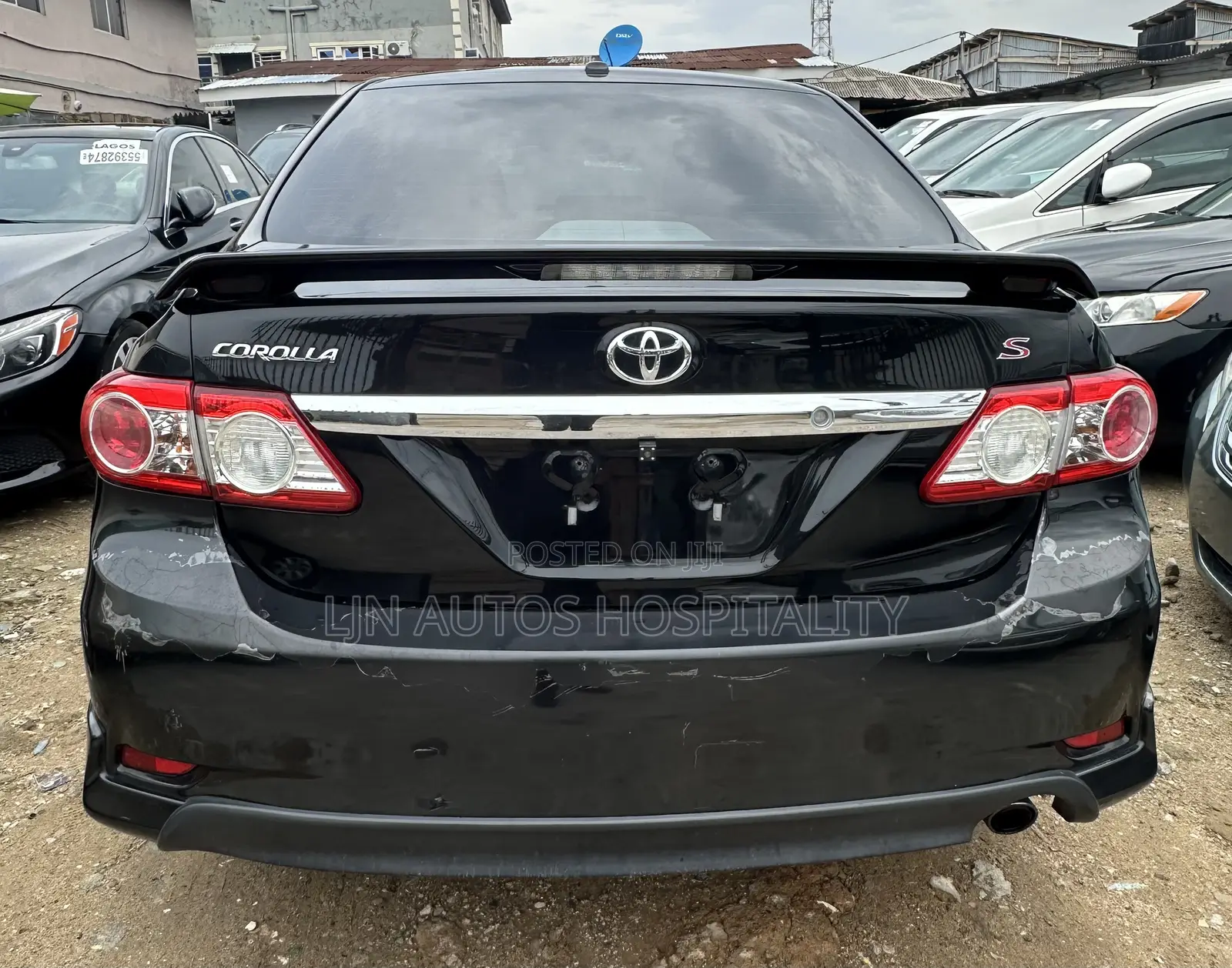 Toyota Corolla S 4dr Sedan (1.8L 4cyl 4A) 2011 Black