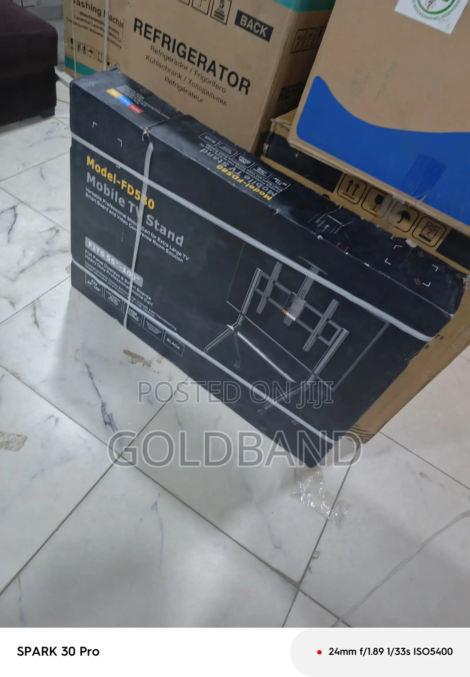 Fd580 Mobile Display Stand for Tv