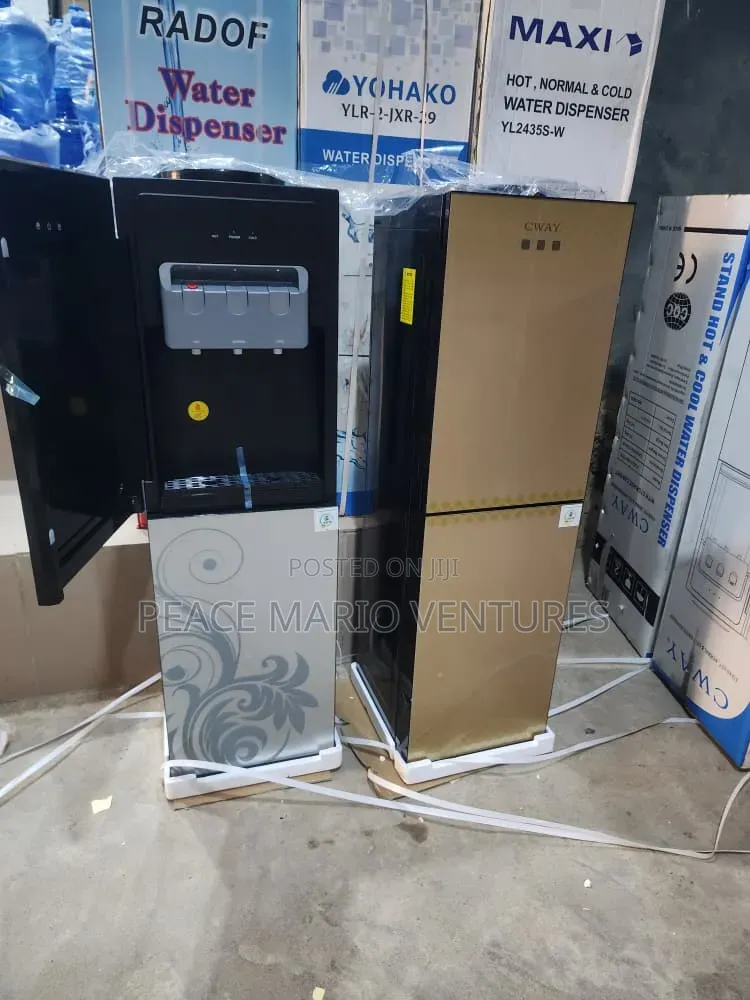 Hot and Cold Water Dispenser With Double Door, Cabinet Cway