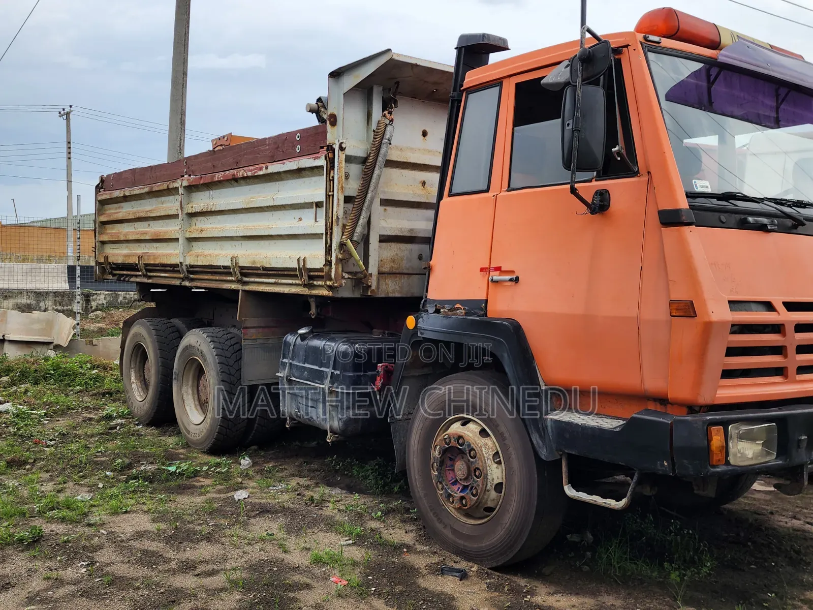 Foreign Used Steyr Tipper 10 Tyres