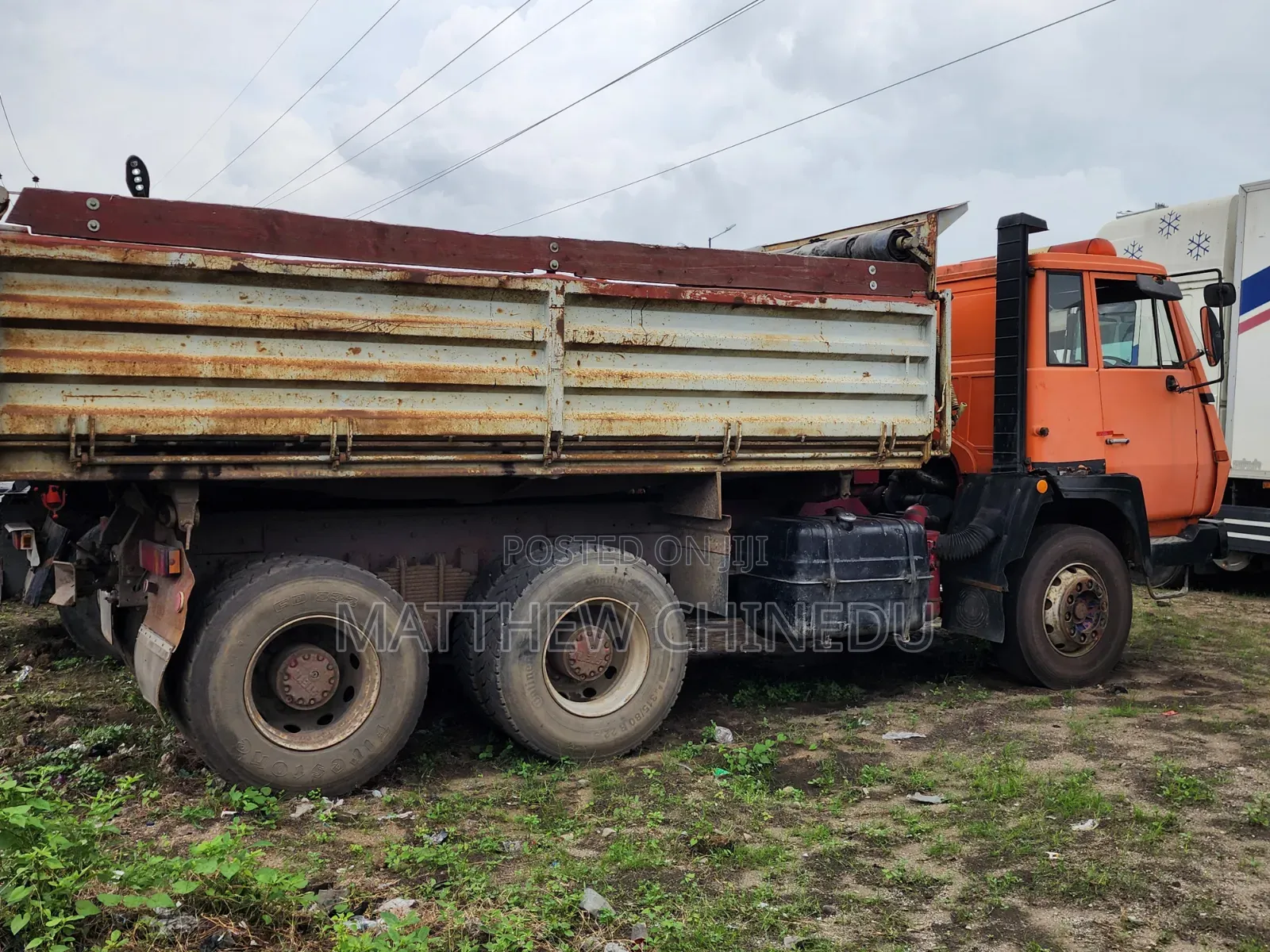 Foreign Used Steyr Tipper 10 Tyres