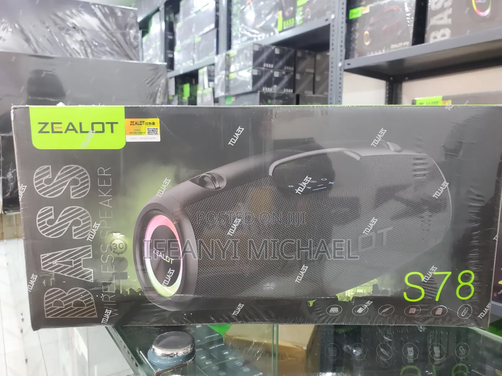 Zealot 120watts S78 Boombox Bluetooth Speake