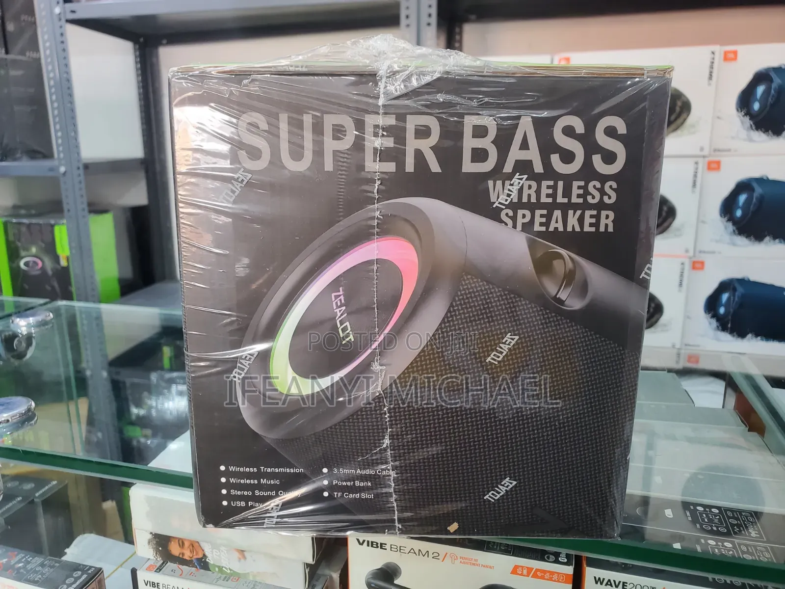 Zealot 120watts S78 Boombox Bluetooth Speake