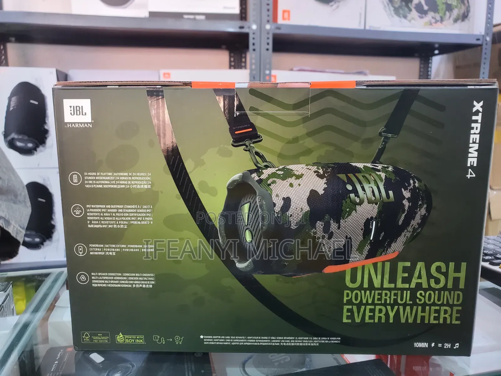 JBL Xtreme 4 Portable Waterproof Speaker