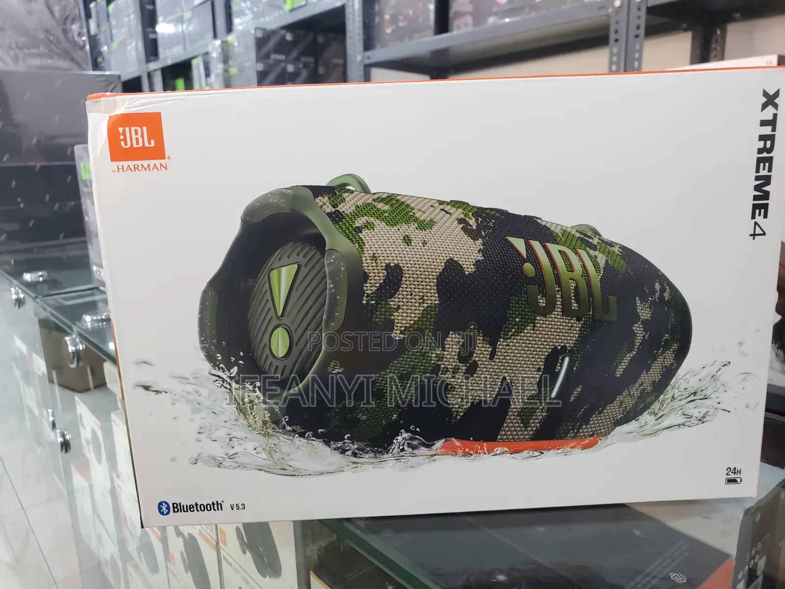 JBL Xtreme 4 Portable Waterproof Speaker