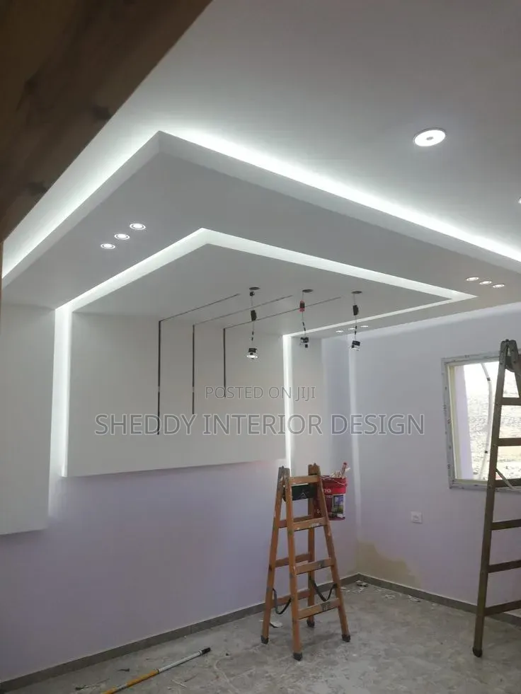 Modern Home Designs: Wall Designs, Gypsum Board Ceiling, Tv Console