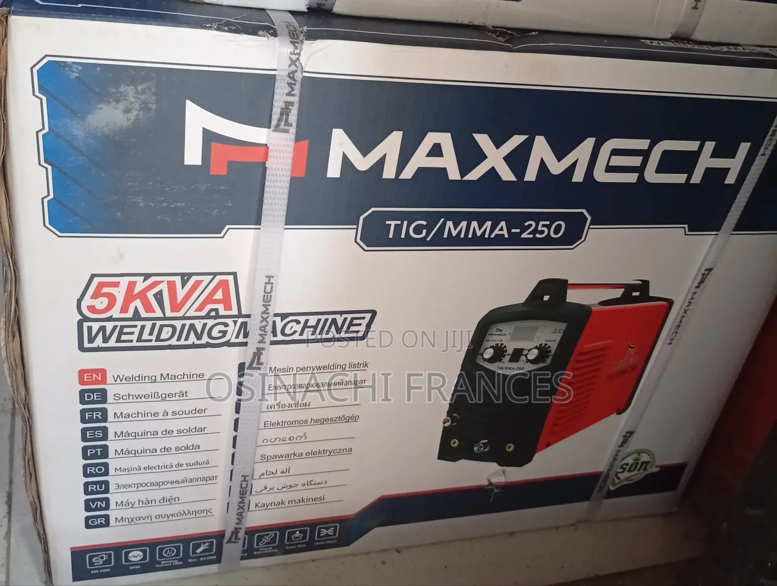 250a Tig Argon Inverter Welding Machine Maxmech 
