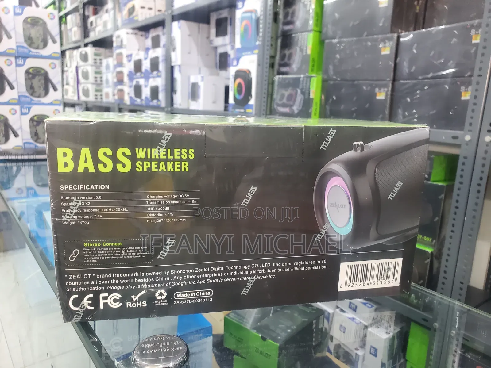 Zealot S37l Bluetooth Speak