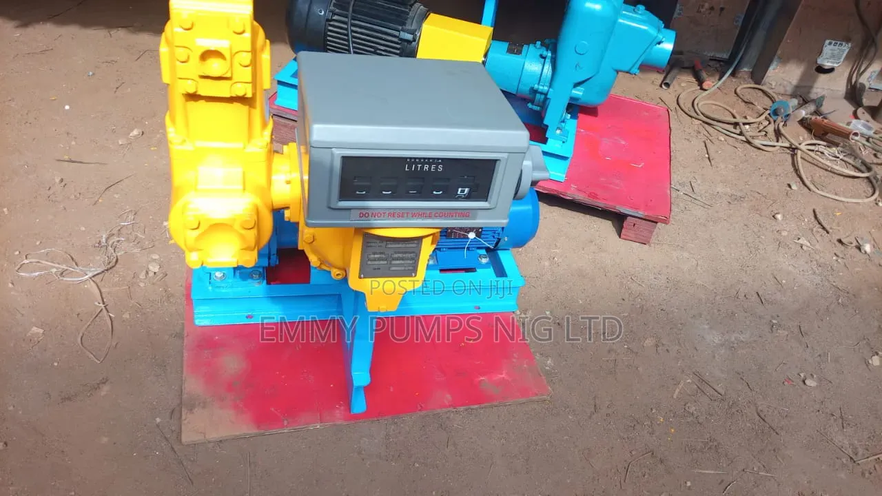 Flow Meters and Centrifuge Couple With Electric Motor