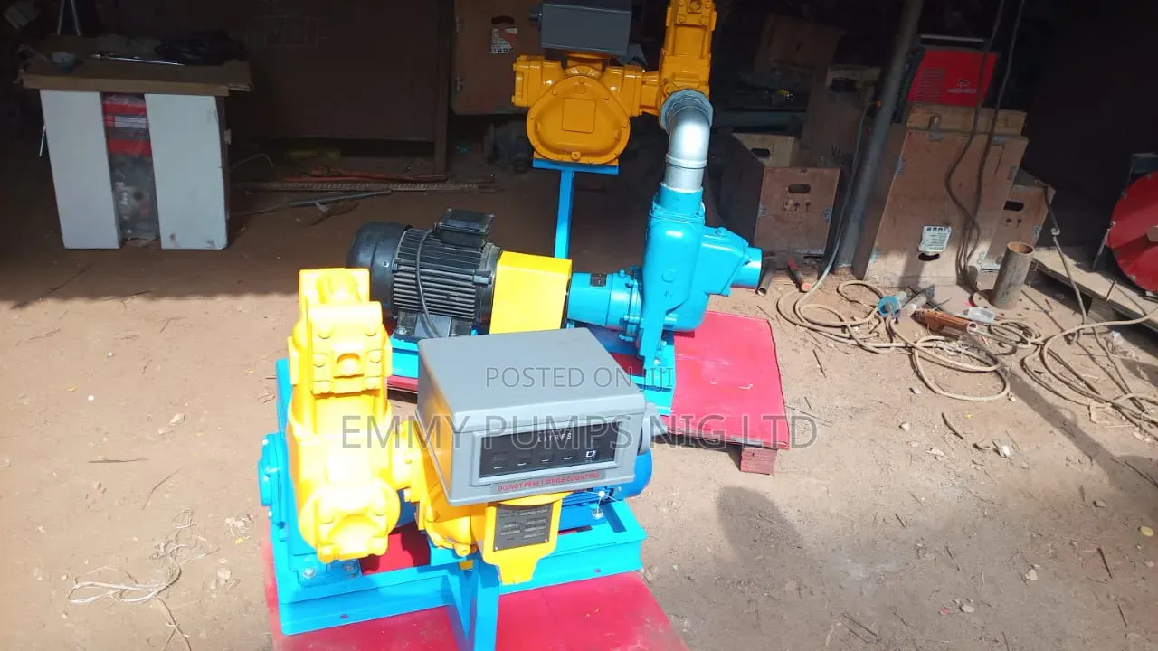 Flow Meters and Centrifuge Couple With Electric Motor