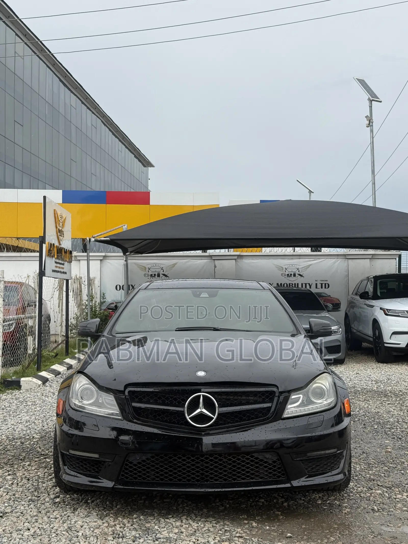 Mercedes-Benz C63 2013 Black