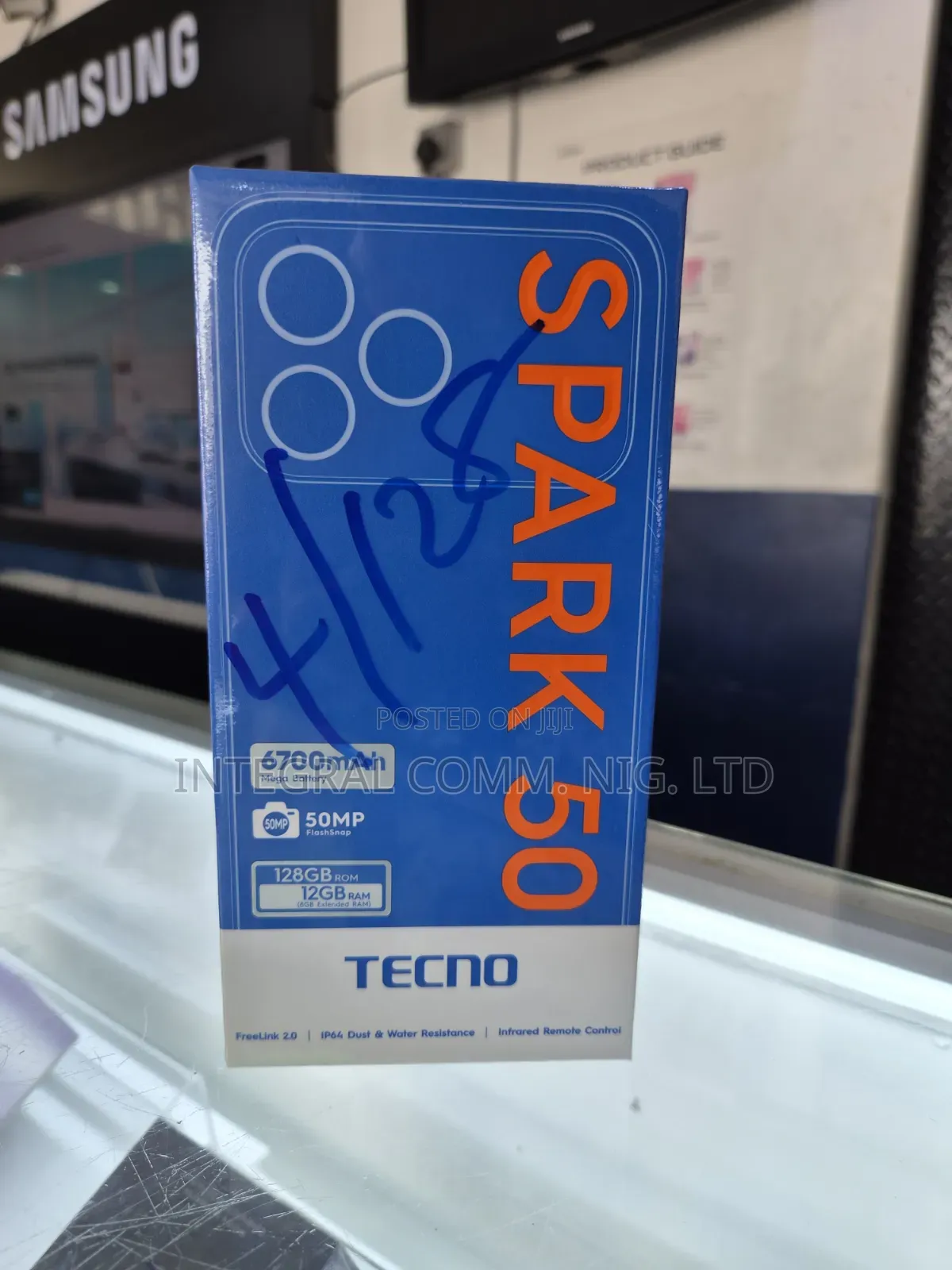 New Tecno Spark 50 128 GB Orange