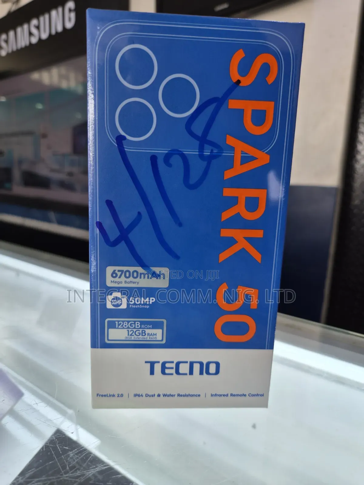 New Tecno Spark 50 128 GB Orange