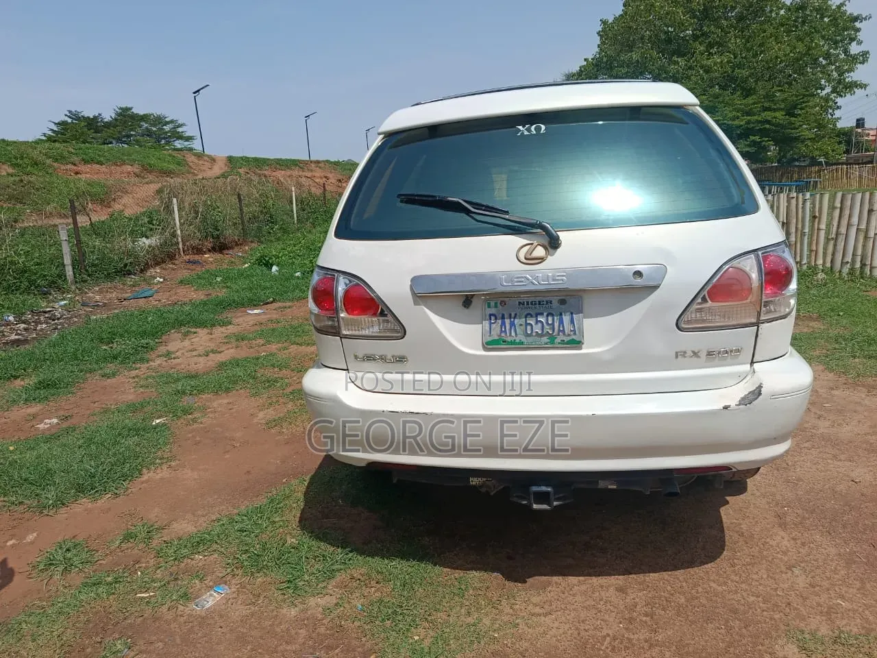 Lexus RX 2002 White