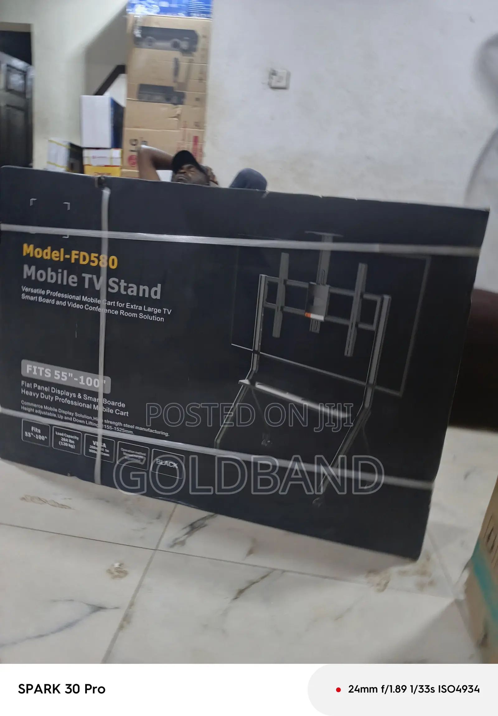 Rolling Tv Stand Model Fd580