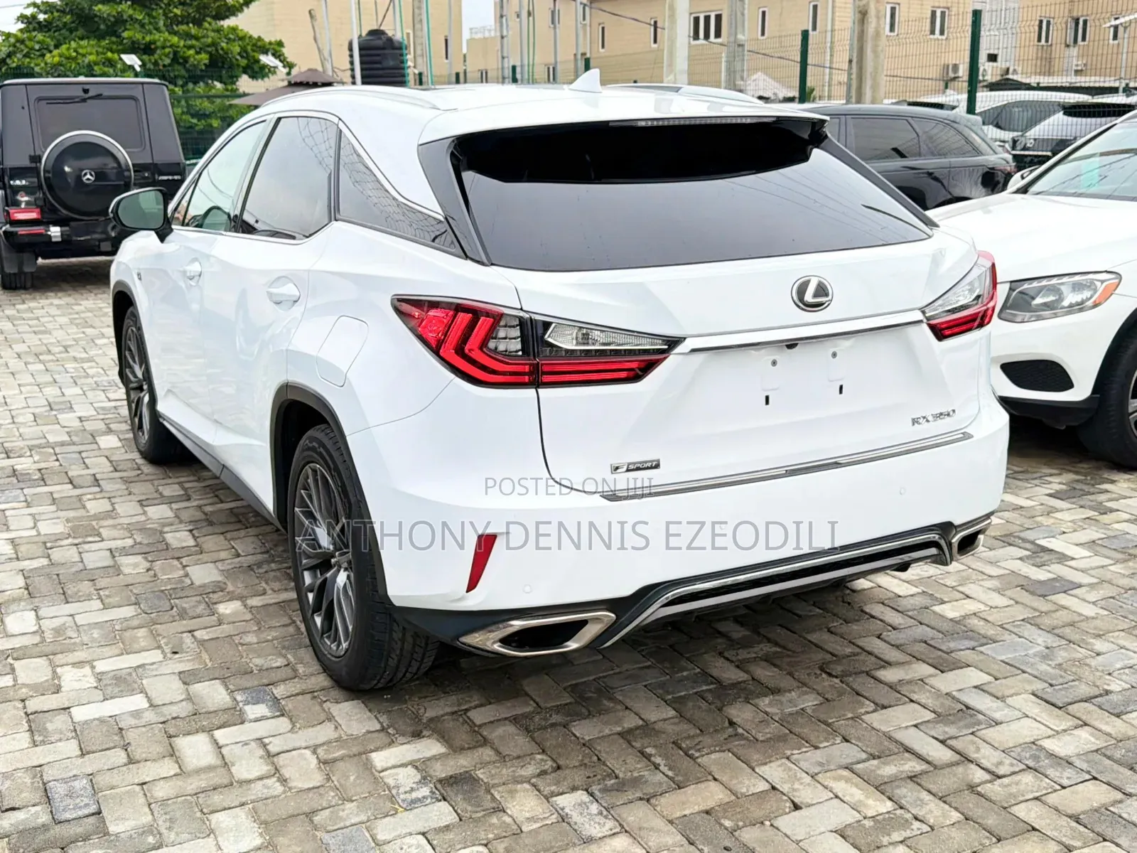 Lexus RX 350 F Sport AWD 2017 White