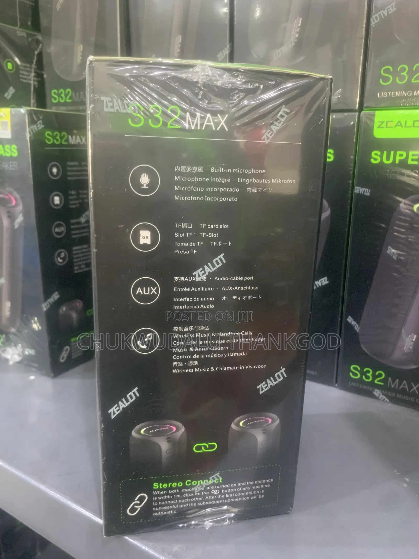 Zealot S32 Max Ipx4 Waterproof Outdoor Speaker With 20w Massive Sound