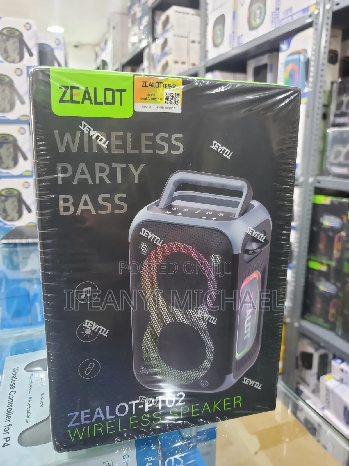 Zealot Pt02 60w High Power Subwoofer Bluetooth Speaker