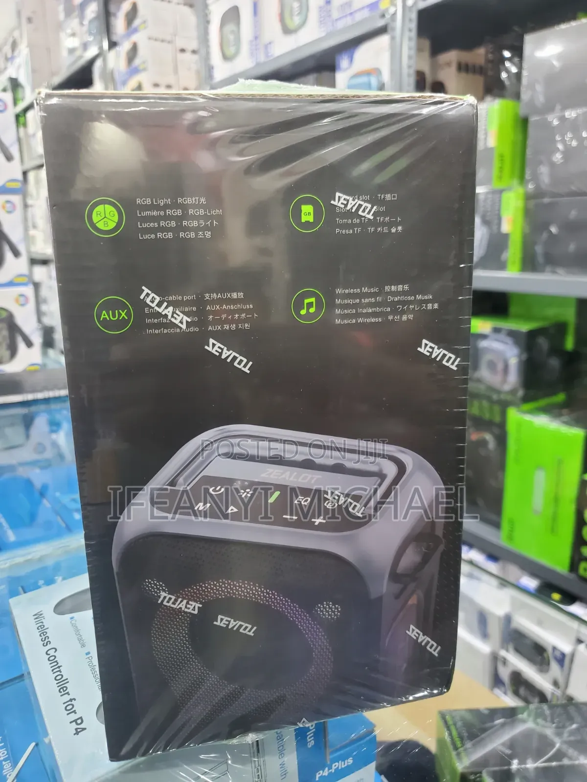 Zealot Pt02 60w High Power Subwoofer Bluetooth Speaker