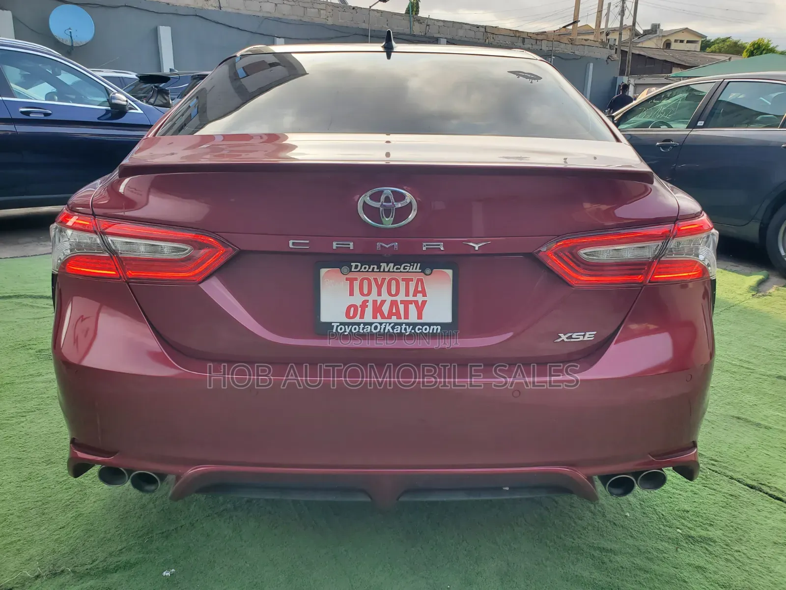 Toyota Camry XSE FWD (2.5L 4cyl 8AM) 2018 Red