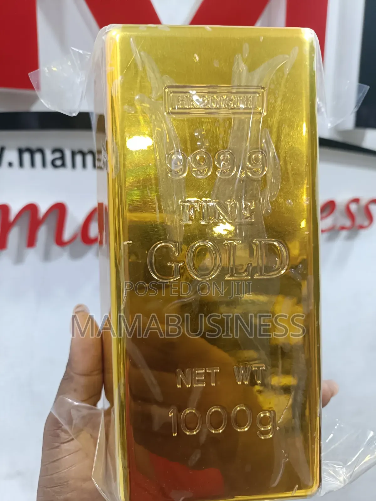 Big Size Fine Gold Bar Prop - 1000g