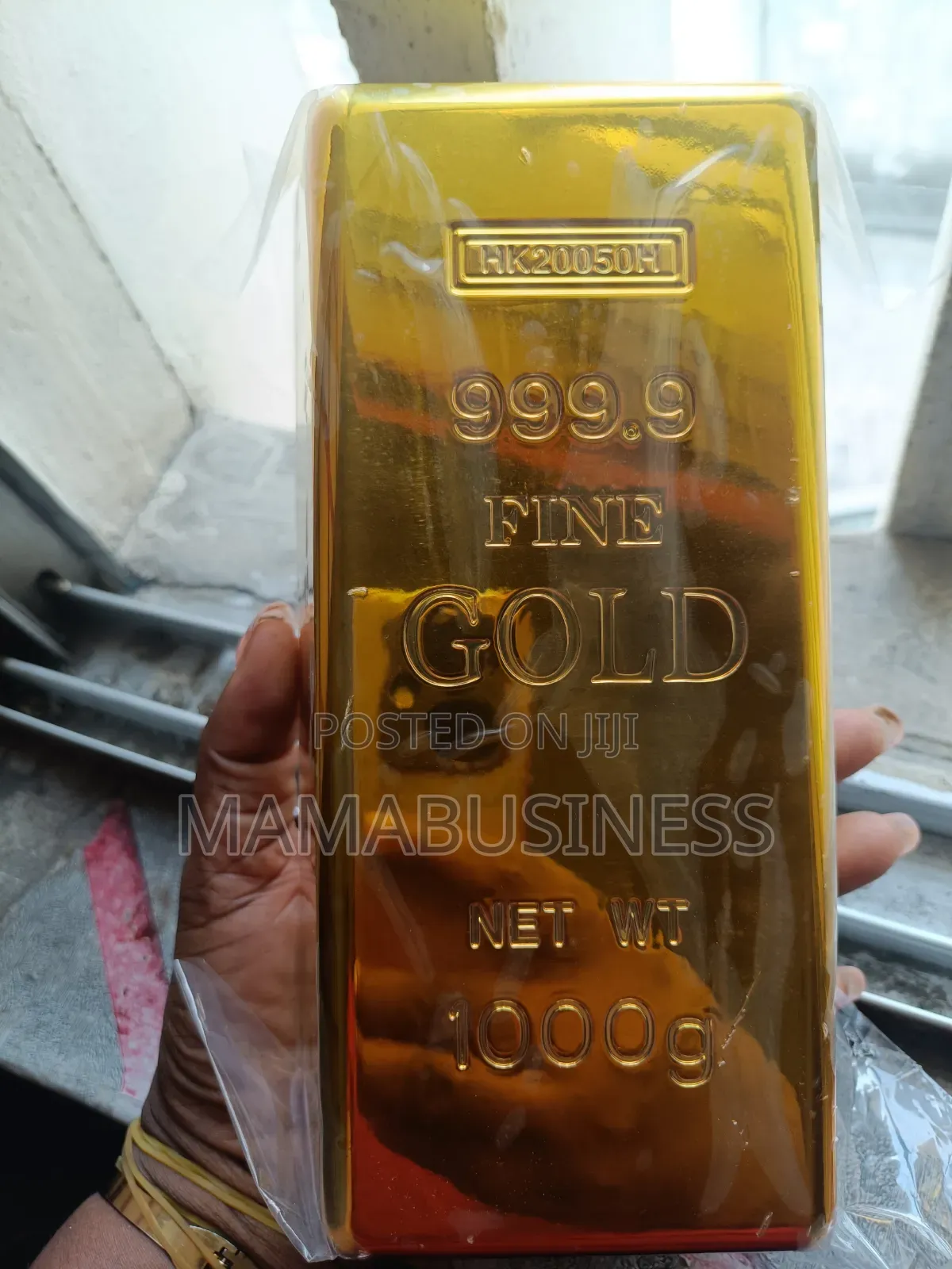 Big Size Fine Gold Bar Prop - 1000g