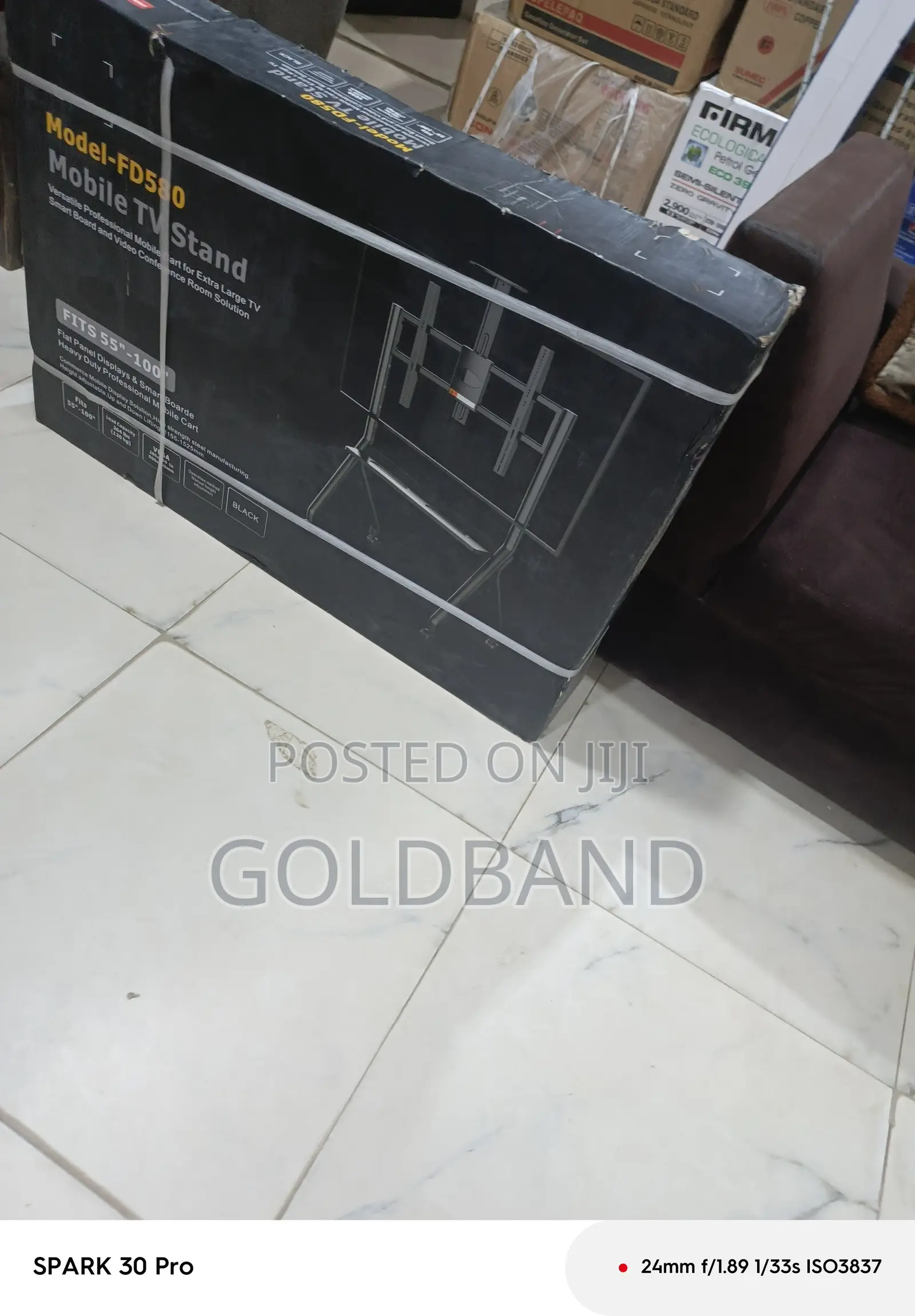 Mobile Tv Rack Fd580 for Offices