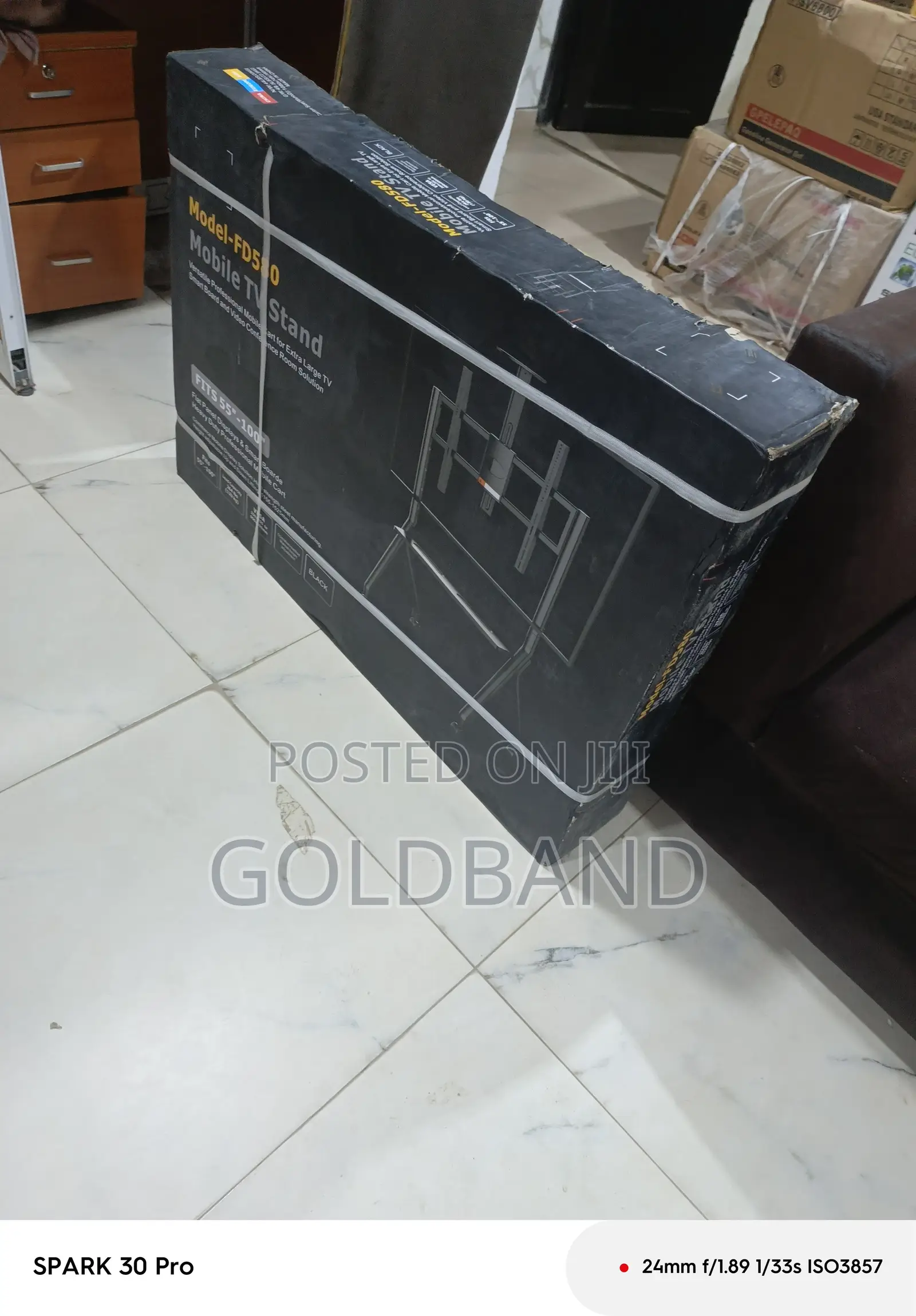 Fd580 Universal Tv Floor Cart