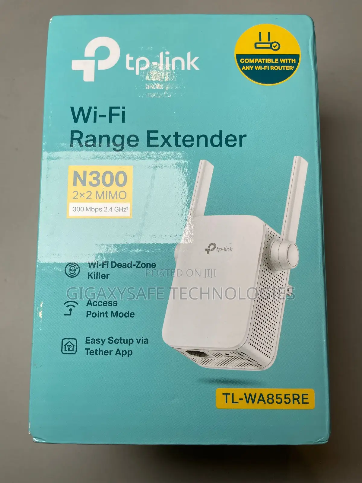 Tp-Link N300 Wifi Extender(Tl-Wa855re)-Wifi Range Extender, 300mbps