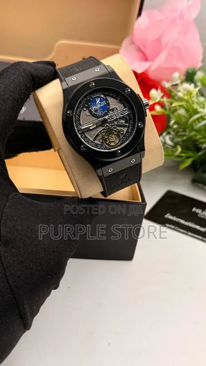 Hublot Leather-Watches for Guys*